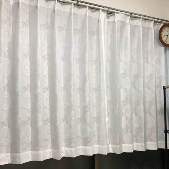 埼玉県にお住まいのお客様より＜クロシェレースエコリエ＞のご感想をいただきました | びっくりカーテン